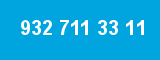 932 711 33 11 932 711 33 11